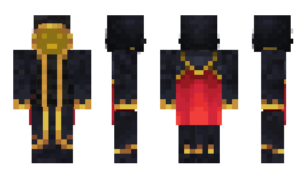 Minecraft skin Master__Gold