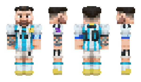 Minecraft скин по нику xuponte