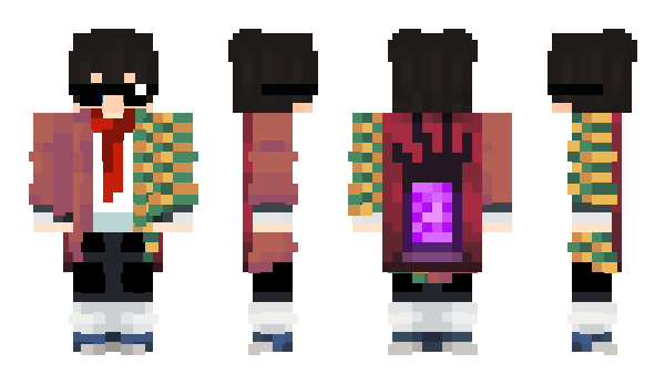 Minecraft skin FabiRokitoLR