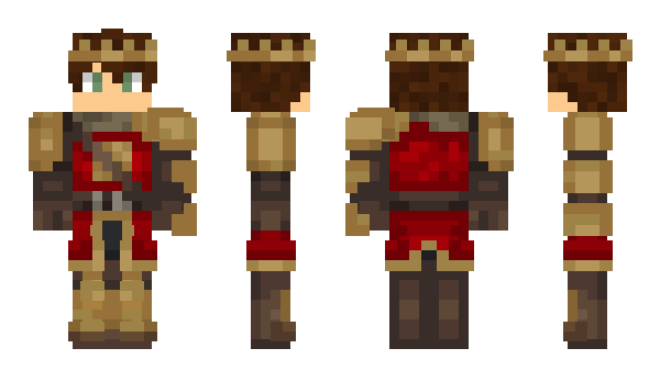 Minecraft skin Drageuns