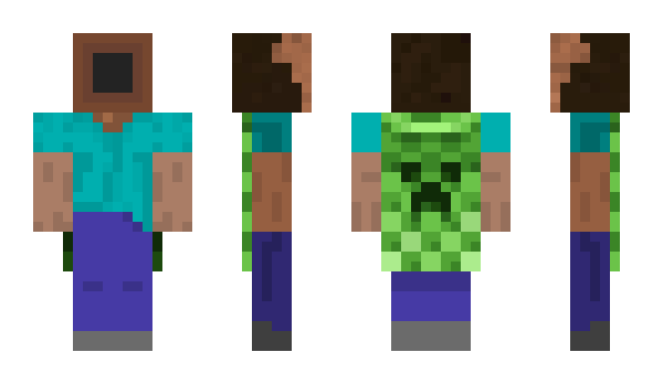 Minecraft skin overlastt