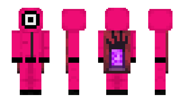 Minecraft skin PinkGuard