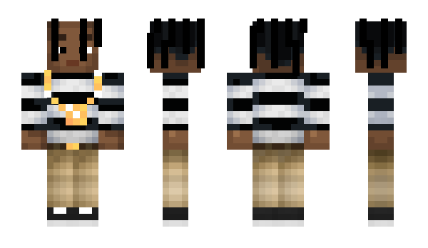 Minecraft skin KeyGlock