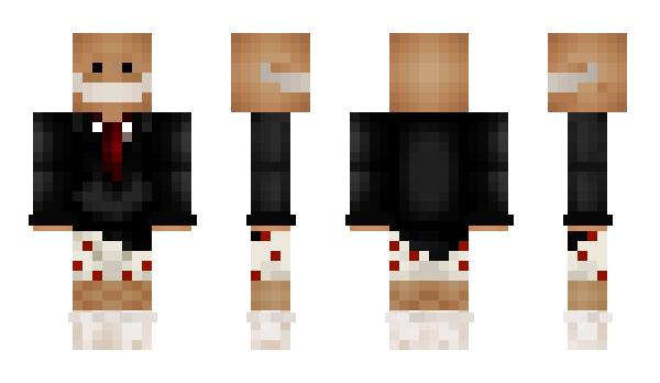 Minecraft skin emowolf