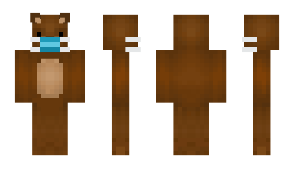 Minecraft skin TeddyBearr