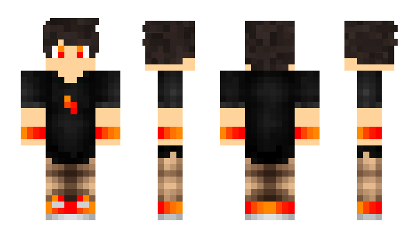 Minecraft skin Fireex