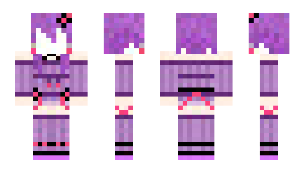 Minecraft skin ayakashinoko