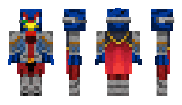 Minecraft skin CapnFalco