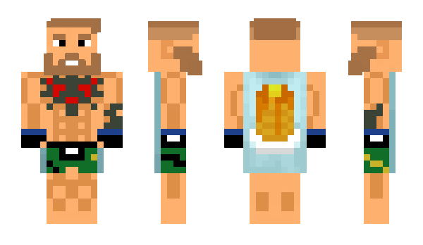 Minecraft скин по нику CoralMcGregor