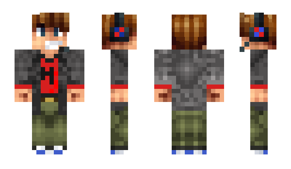 Minecraft skin Mrtrallivalli