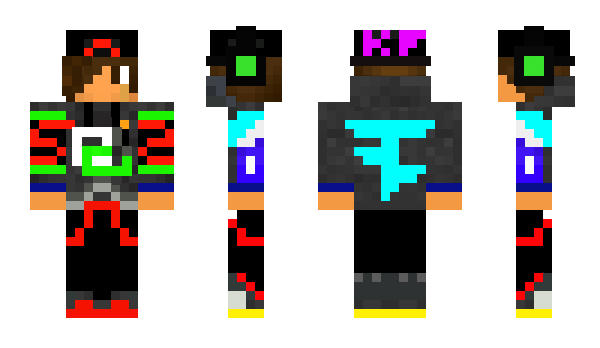 Minecraft skin the_booby_bank