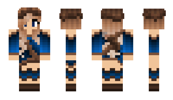 Minecraft скин по нику LittleJulie