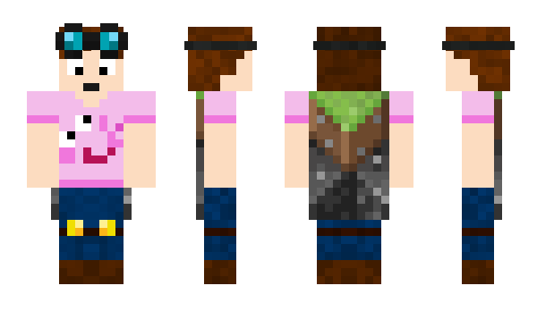 Minecraft skin YT_lecanact