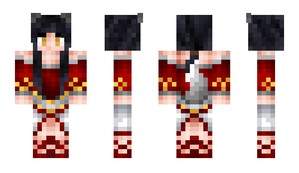 Minecraft skin MariaTheFox