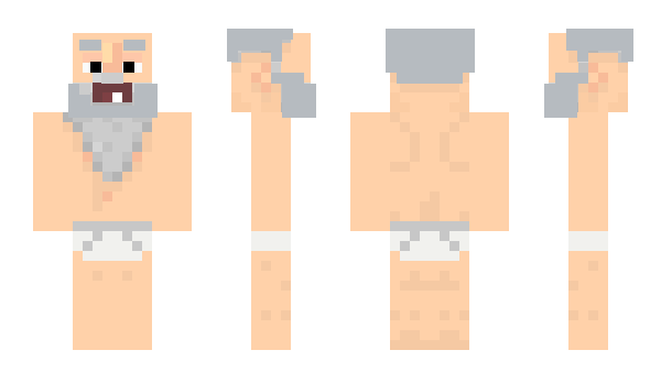 Minecraft skin row_meal