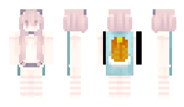 Minecraft skin peachfun