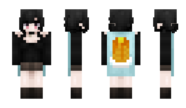 Minecraft skin ForagingFemCel