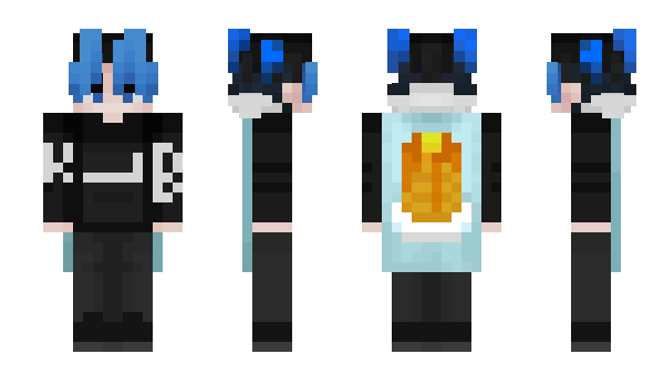 Minecraft skin RaffleMC