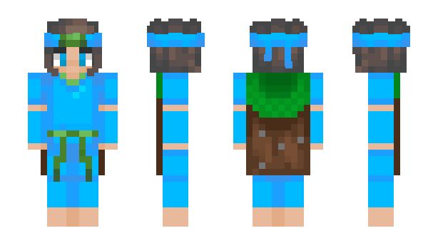 Minecraft скін по ніку Faldiko