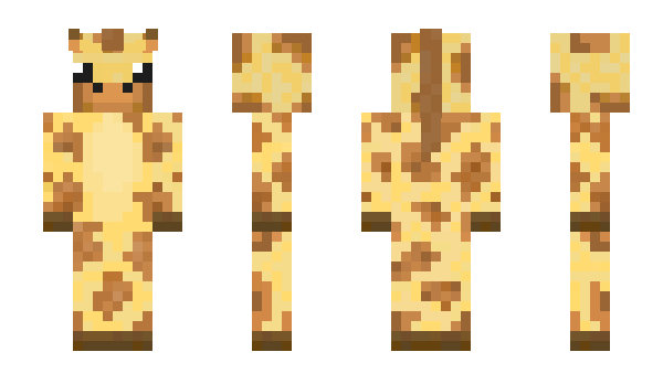 Minecraft skin BumsGiraffe