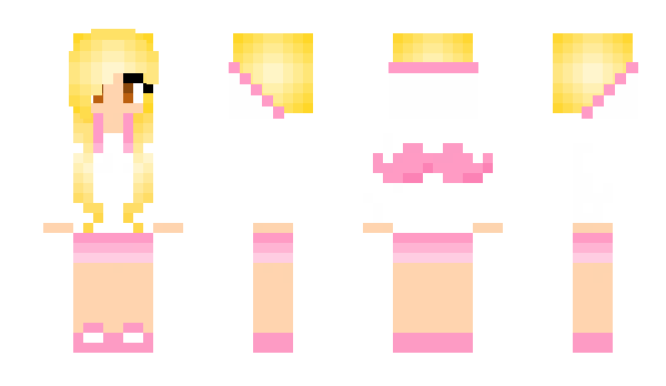 Minecraft skin GurlGamer