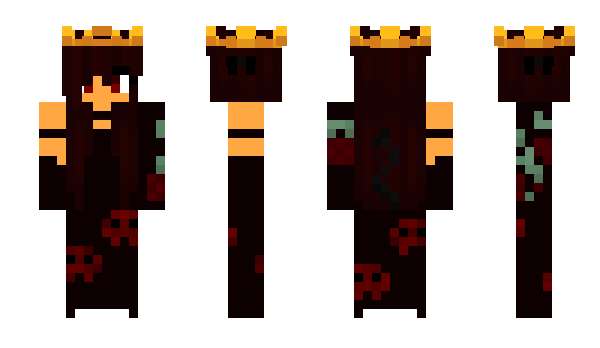 Minecraft скин по нику N1GHT_QV33N