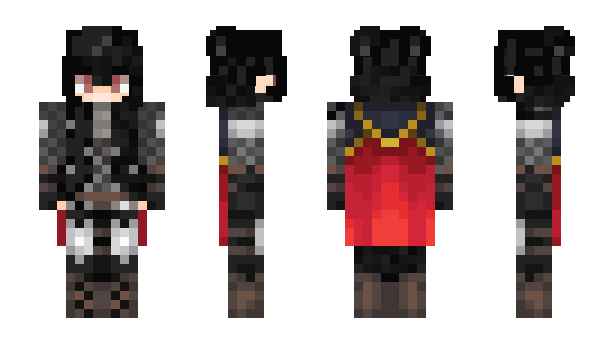 Minecraft skin purpurstarz23