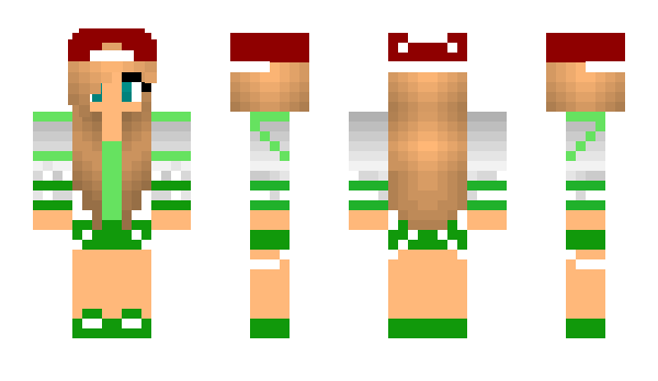 Minecraft skin anna_minecraft