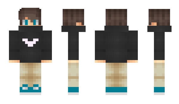 Minecraft skin Wolkencrafter