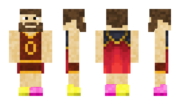 Minecraft skin Barova