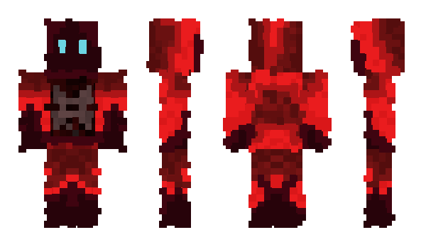 Minecraft skin motry