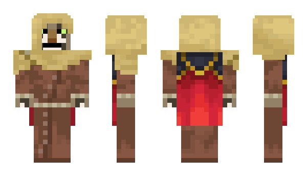 Minecraft skin Kubikullis