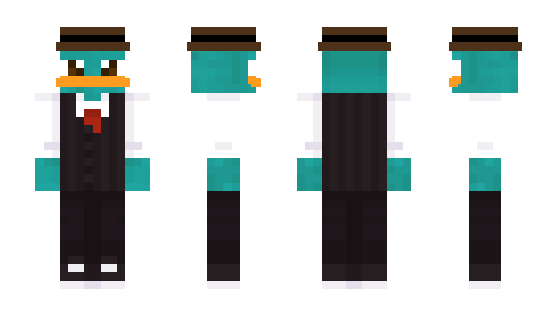 Minecraft skin TheOddPlatypus