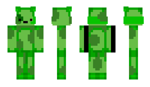 Minecraft skin inexactly