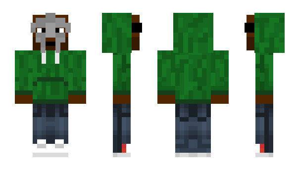 Minecraft скин по нику Dressmannen