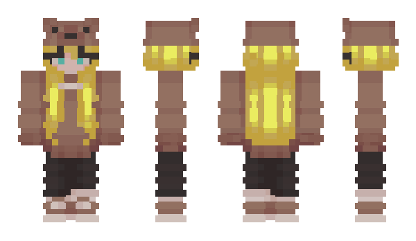 Minecraft skin SangwoosTinyHoe