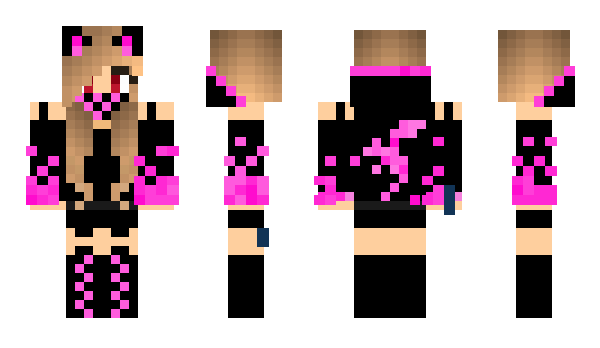 Minecraft skin ImYourWaifu