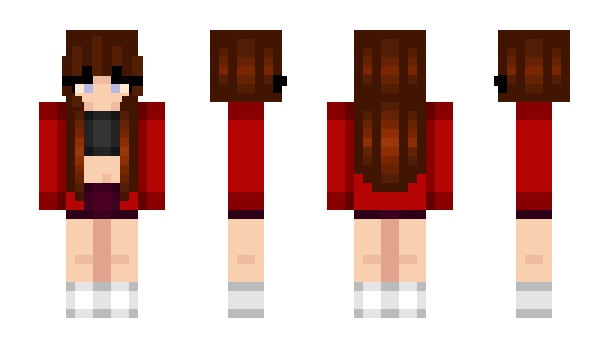 Minecraft skin JessicaMCTV
