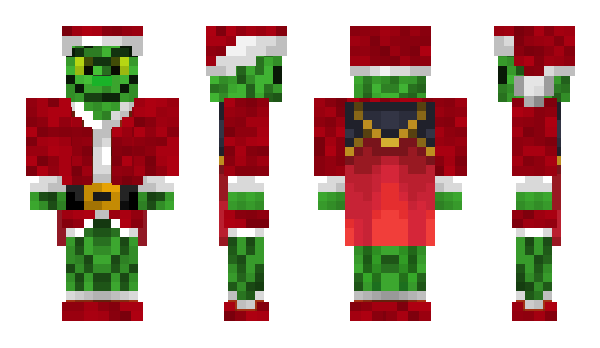 Minecraft skin Grincha