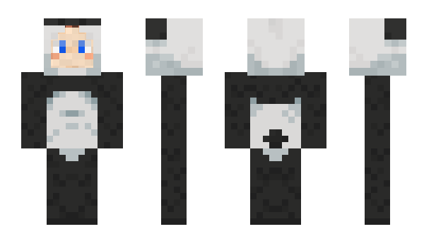 Minecraft skin pandamoo