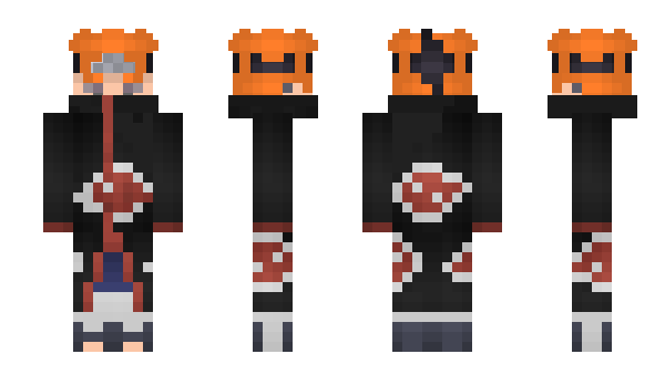 Minecraft skin PainAkatsuki