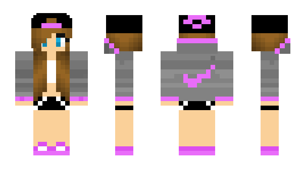 Minecraft скін по ніку Andreea23