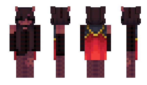 Minecraft скин по нику LadyEvilQueen