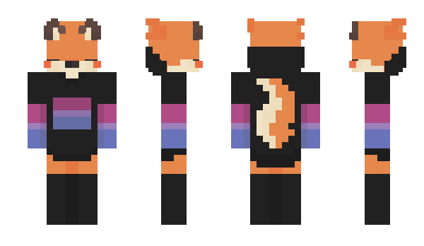 Minecraft skin kitsunaito