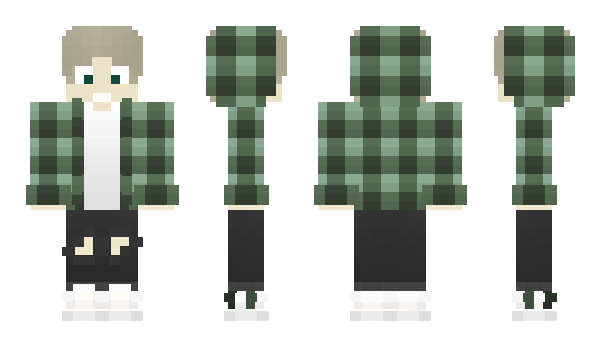 Minecraft skin ugnele