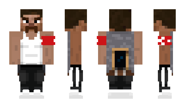 Minecraft skin azxh