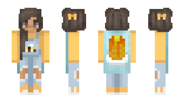 Minecraft скин по нику SimplySylvi
