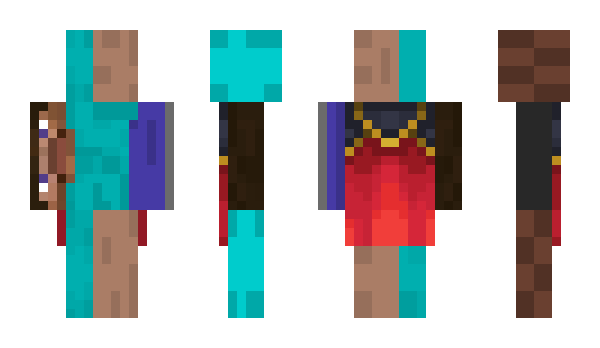 Minecraft skin Hjalter