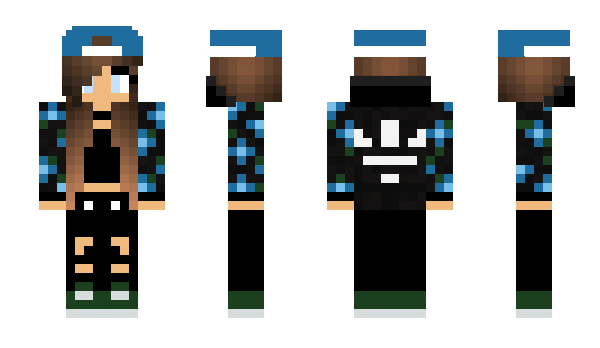 Minecraft skin HuskyLover5000