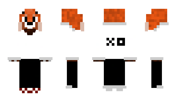 Minecraft skin Unknown_V01D